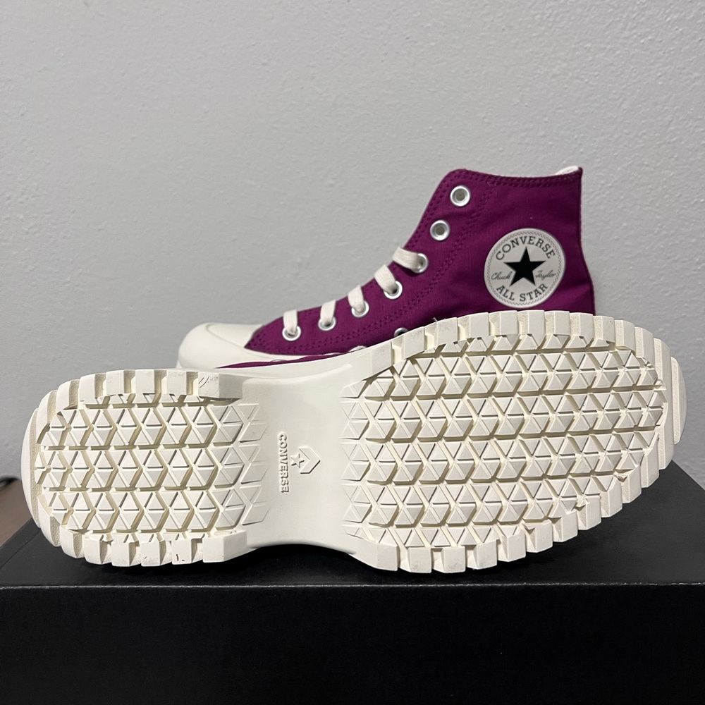 NWT Converse Chuck Taylor All Star Lugged 2.0 - Mysthic Orchid Color - A03701C - Picture 7 of 12